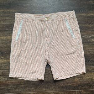 Robert Graham Seersucker Bermuda Shorts 38